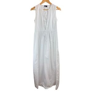 ASOS DESIGN White Sleeveless Tie Neck Maxi Dress Women's Size S Bride Wedding